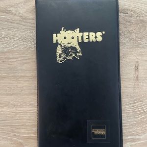 Authentic Hooters waitbook